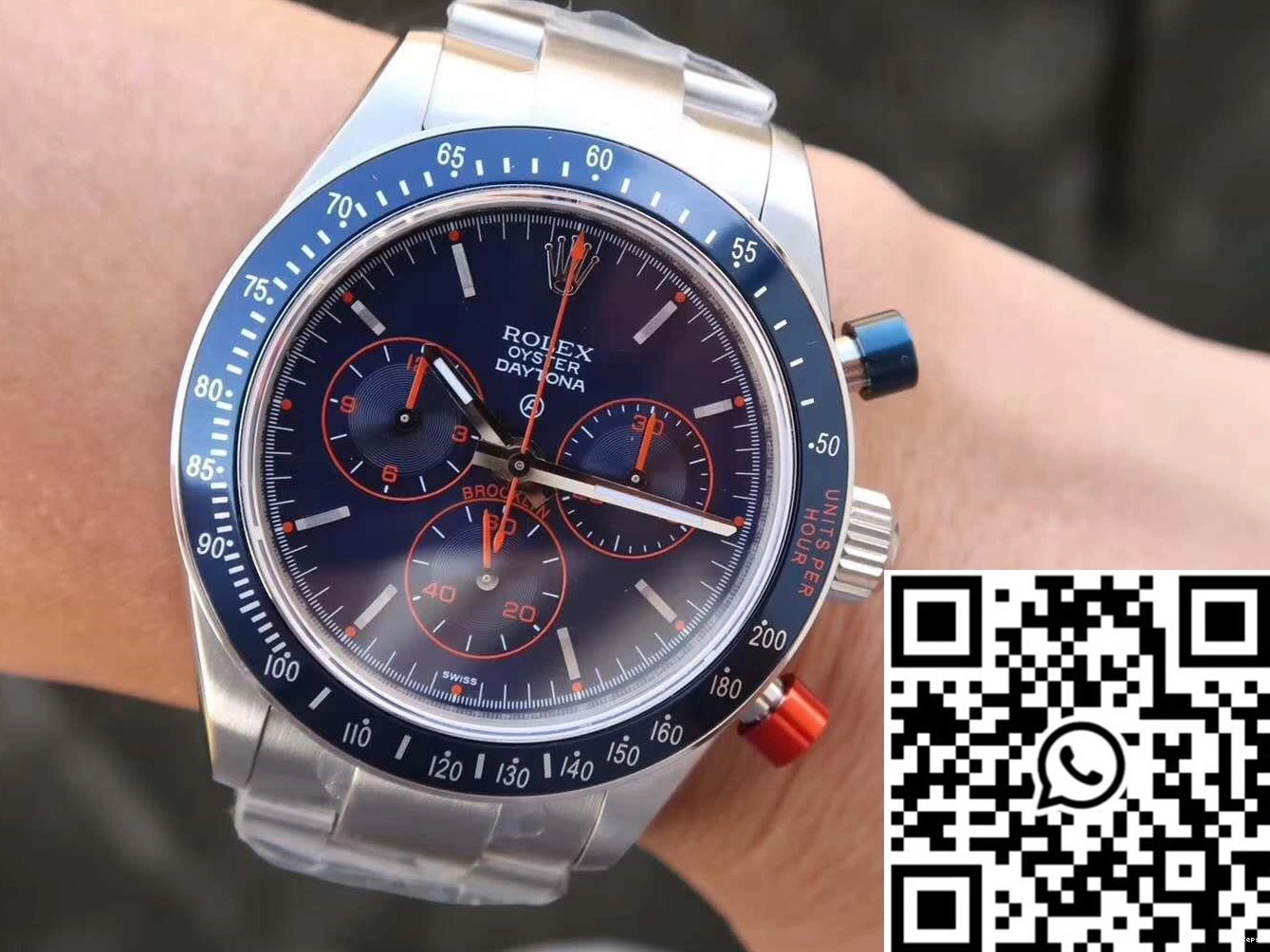 Rolex BP Cosmograph Dial Daytona Factory Blue 1120